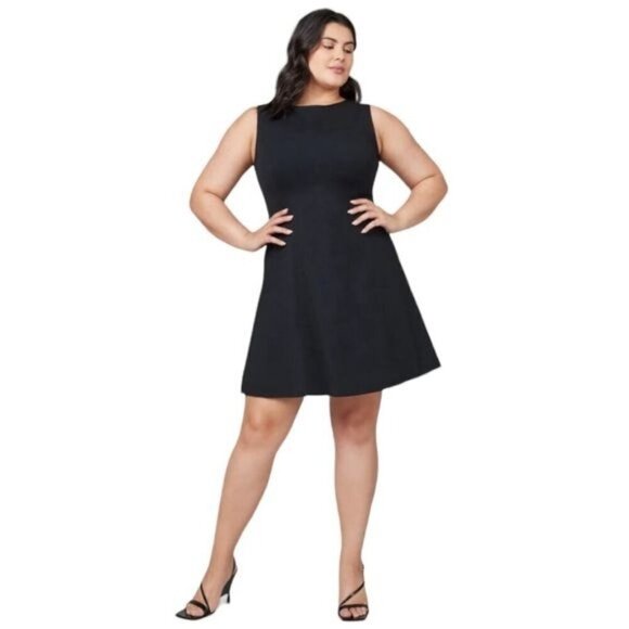 New SPANX The Perfect Fit & Flare Dress Size L NWT - Picture 1 of 10